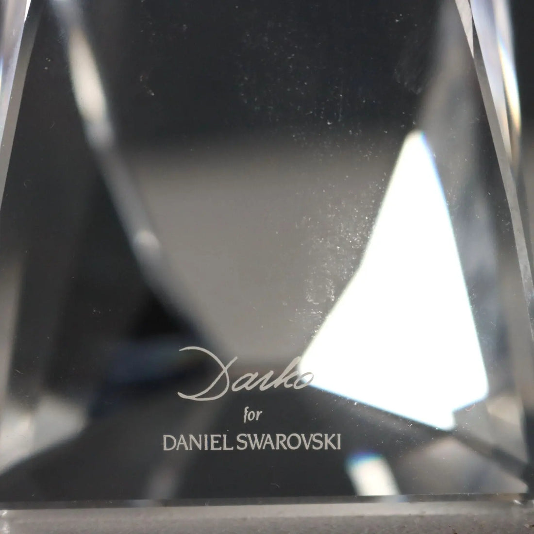 Darko Paperweight in Swarovski Crystal