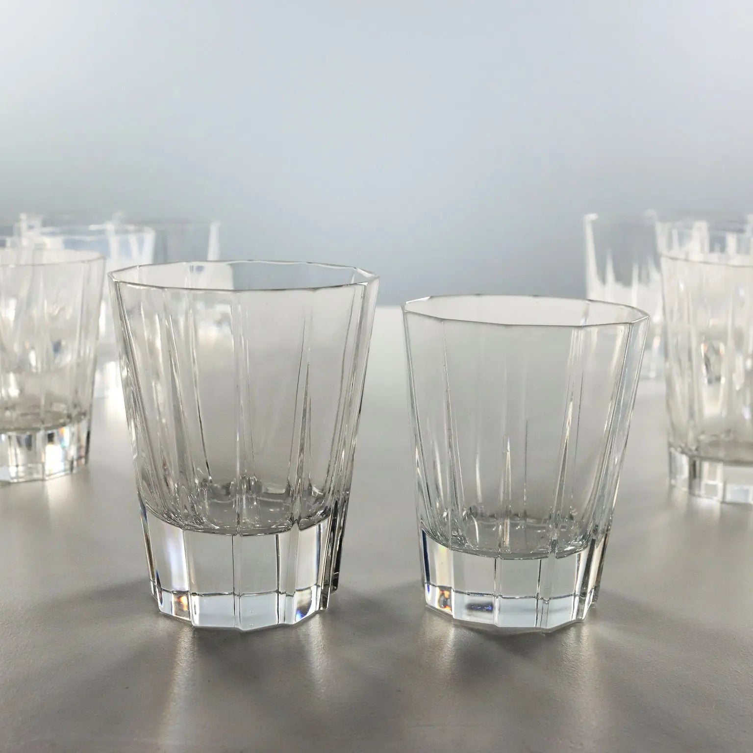 Vintage Cognac and Whisky Glasses Cristalleria Colle 1990s - Italy, 1990s | Modernism | 