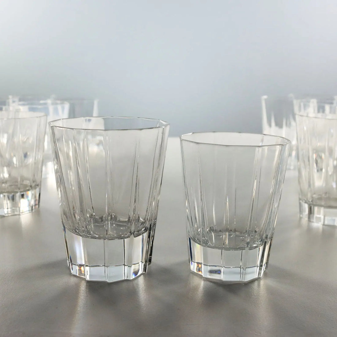 Vintage Cognac and Whisky Glasses Cristalleria Colle 1990s - Italy, 1990s | Modernism | 