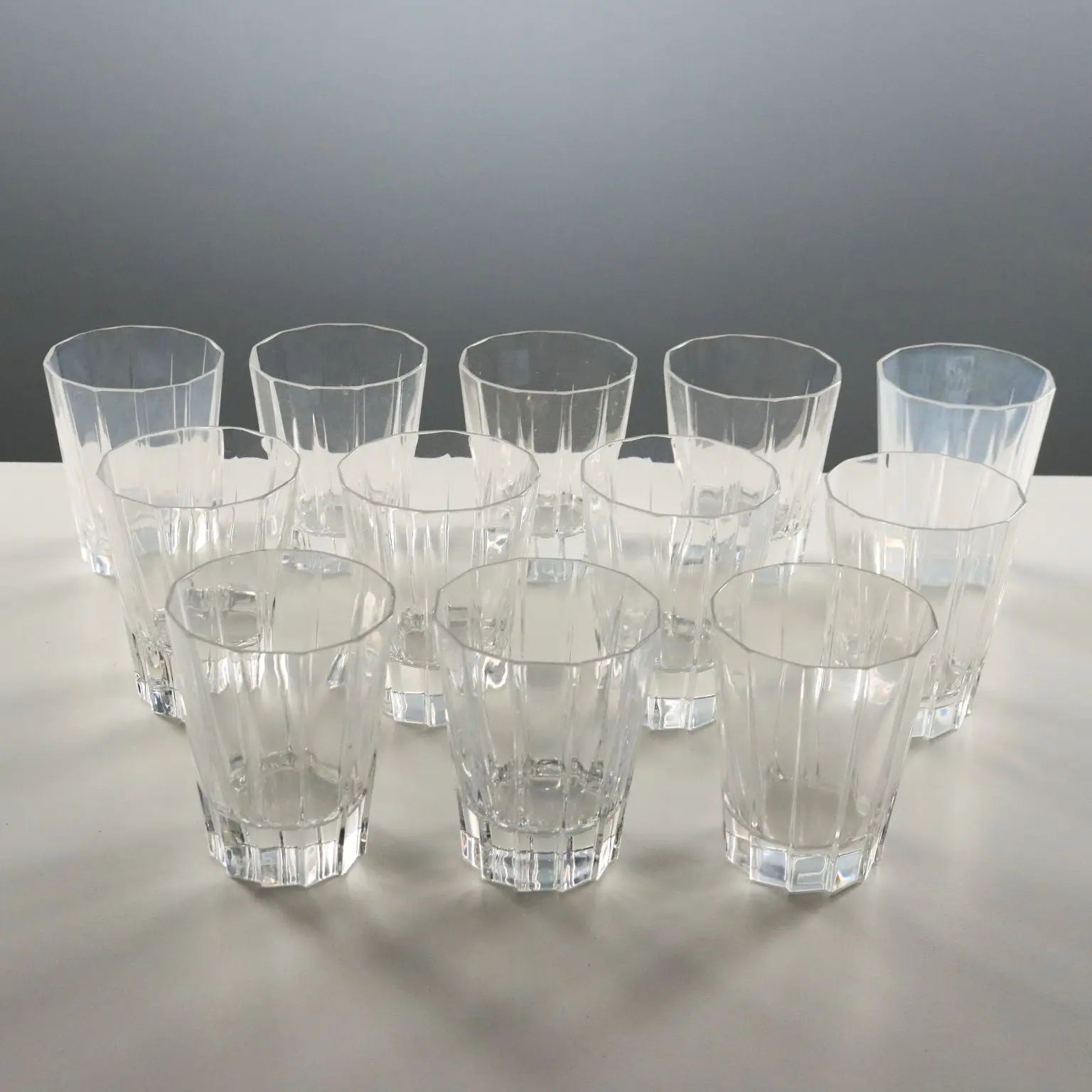 Vintage Cognac and Whisky Glasses Cristalleria Colle 1990s - Italy, 1990s | Modernism | 