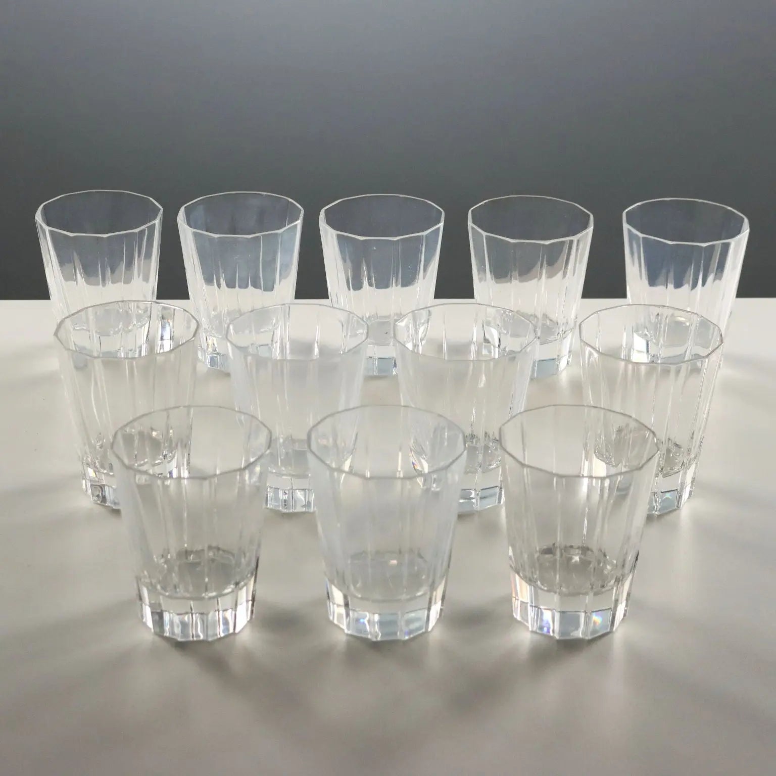 Vintage Cognac and Whisky Glasses Cristalleria Colle 1990s - Italy, 1990s | Modernism | 