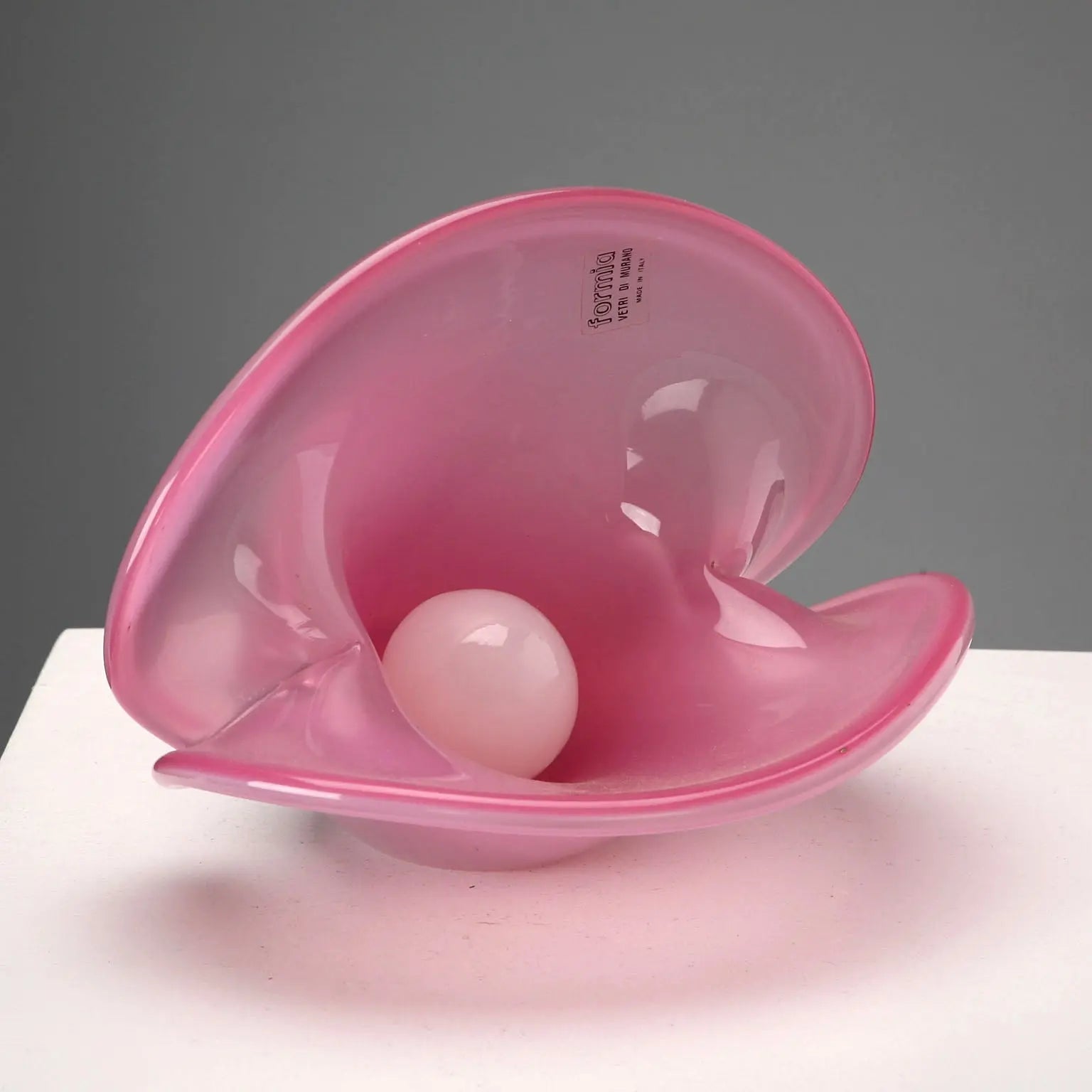 Murano Glass Shell 1970s - Formia