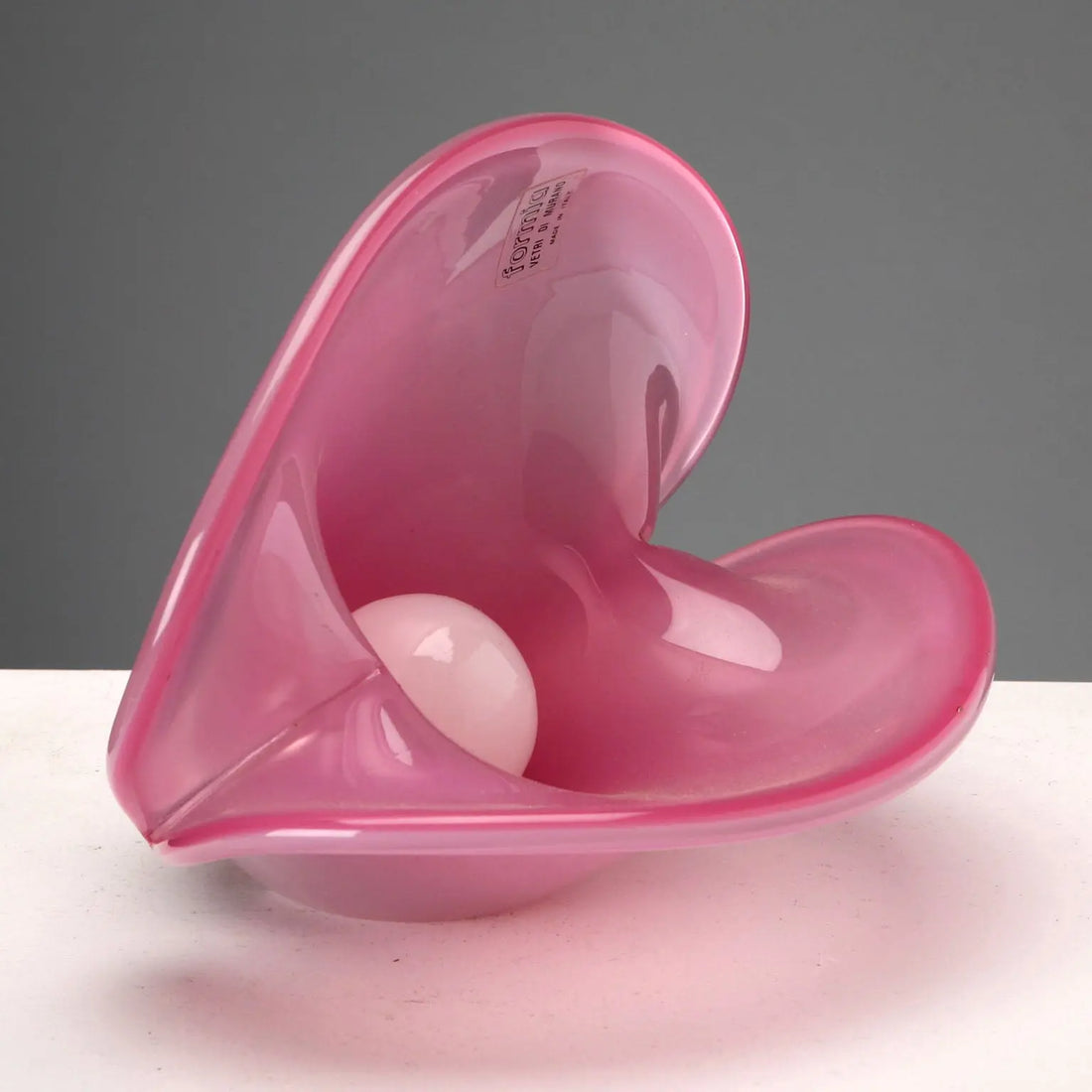 Murano Glass Shell 1970s - Formia