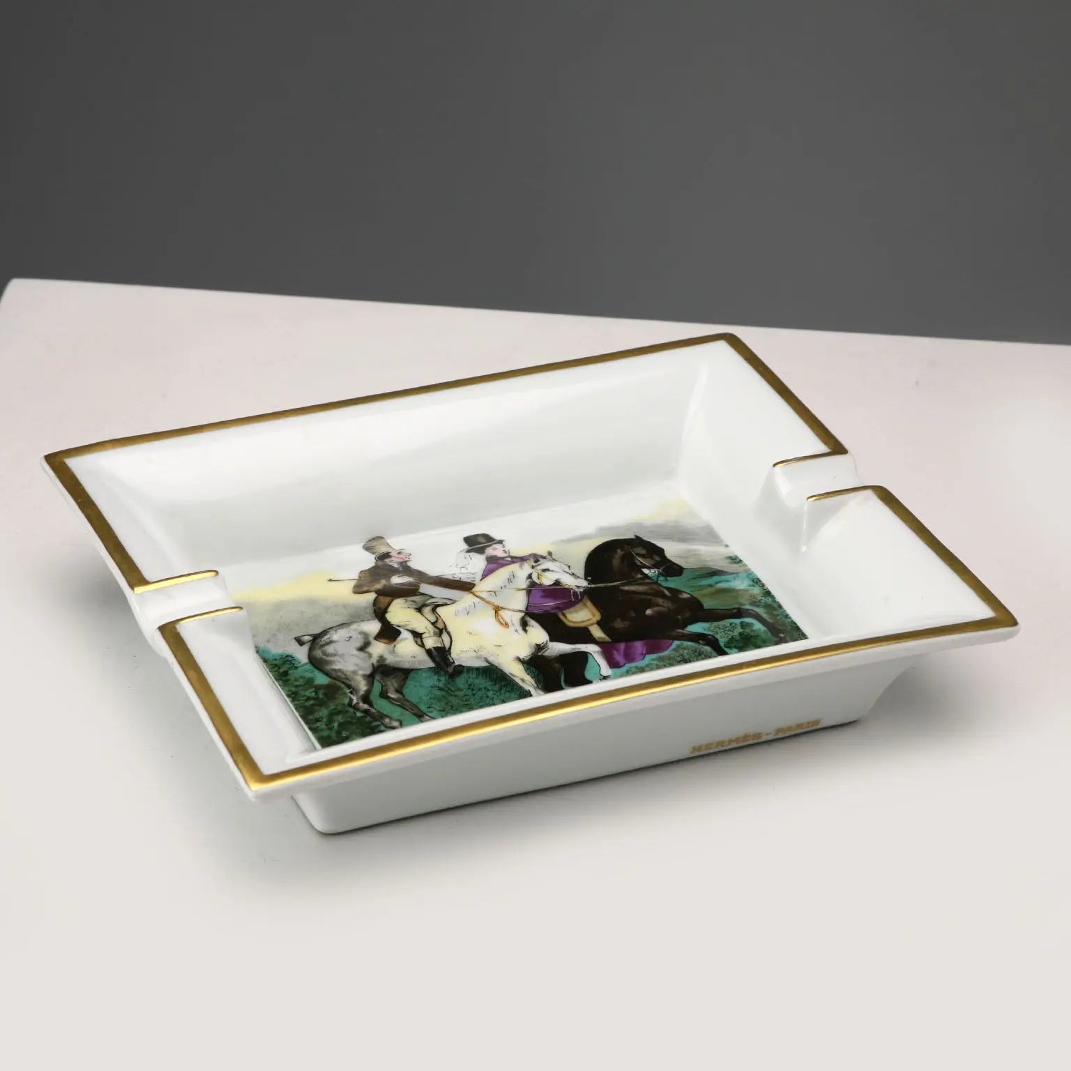 1980s Hermès Porcelain Ashtray