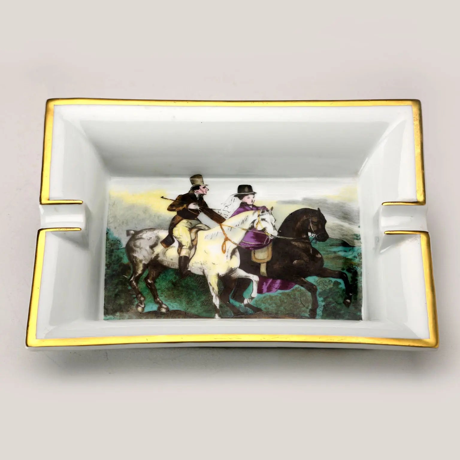 1980s Hermès Porcelain Ashtray