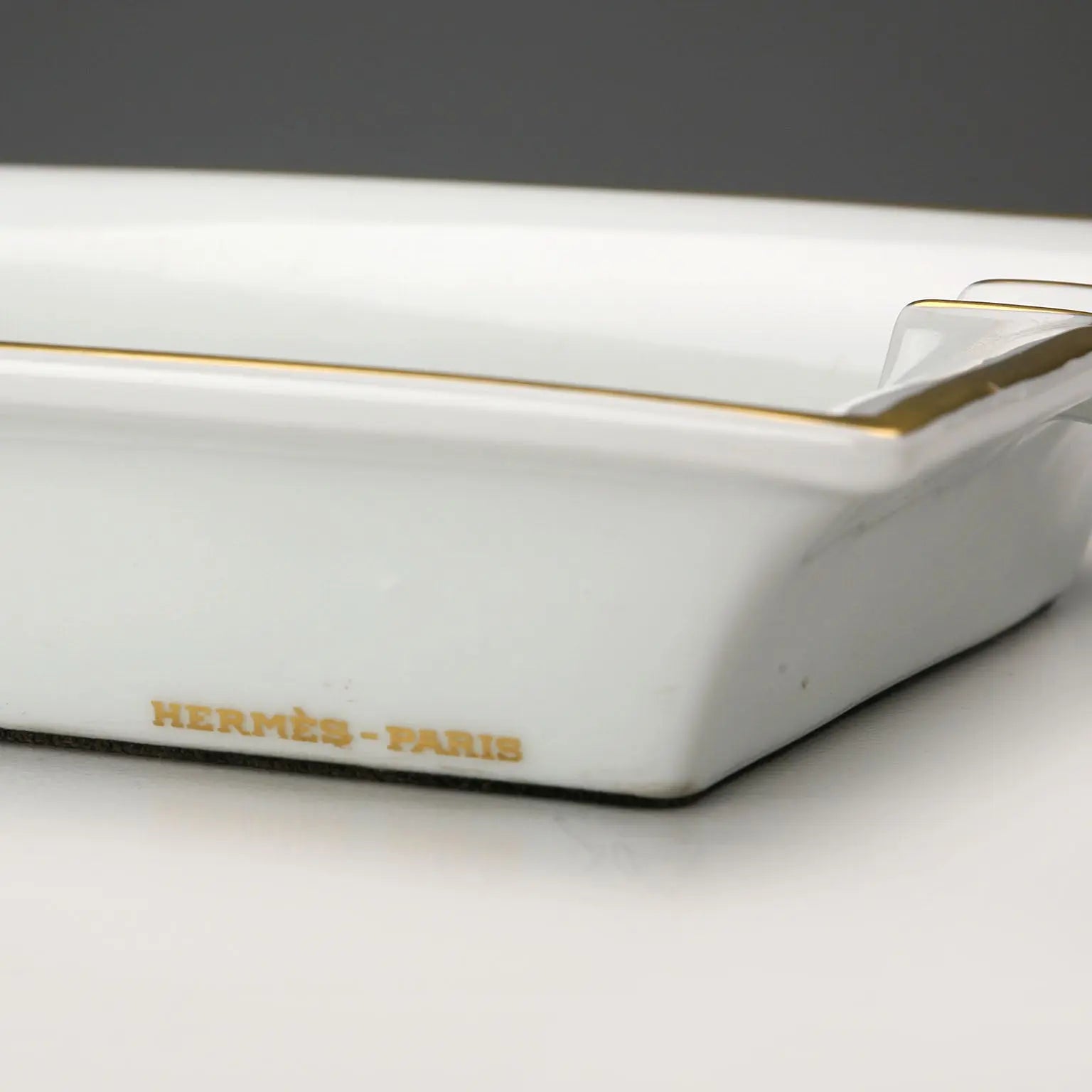 1980s Hermès Porcelain Ashtray