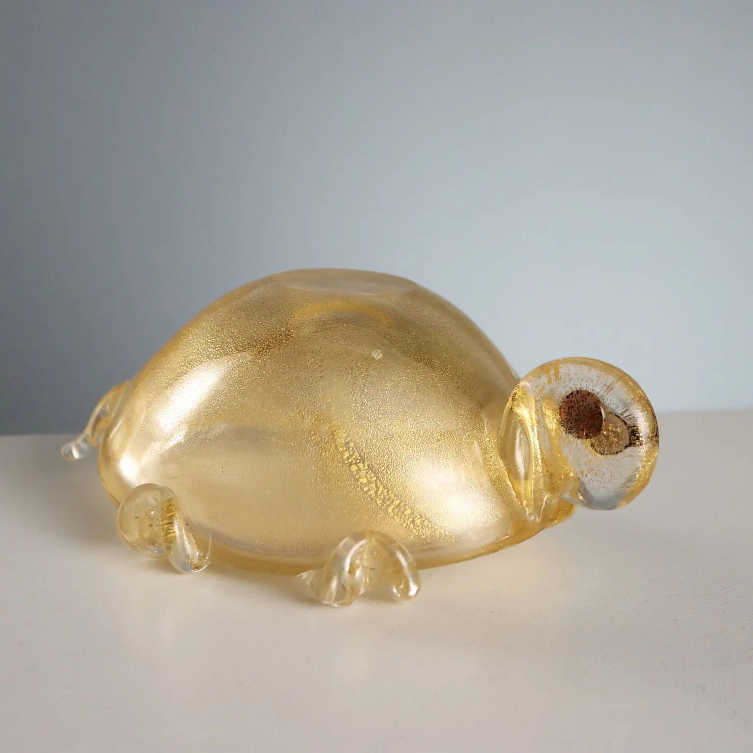 Turtle-Shaped Ashtray Murano Manufacture Vintage XX Century - Italy, Mid XX Century | Modernism | 