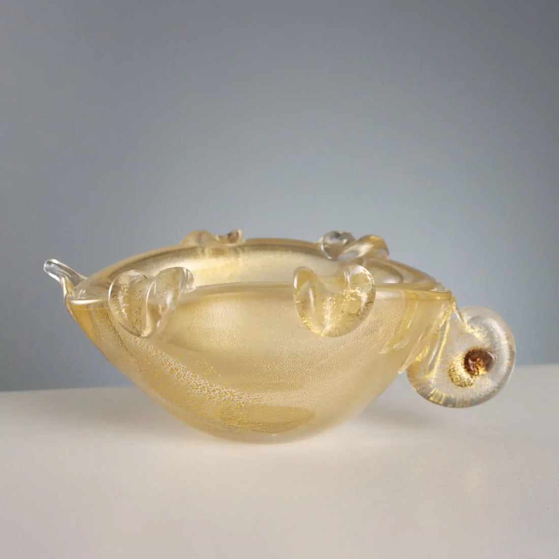 Turtle-Shaped Ashtray Murano Manufacture Vintage XX Century - Italy, Mid XX Century | Modernism | 