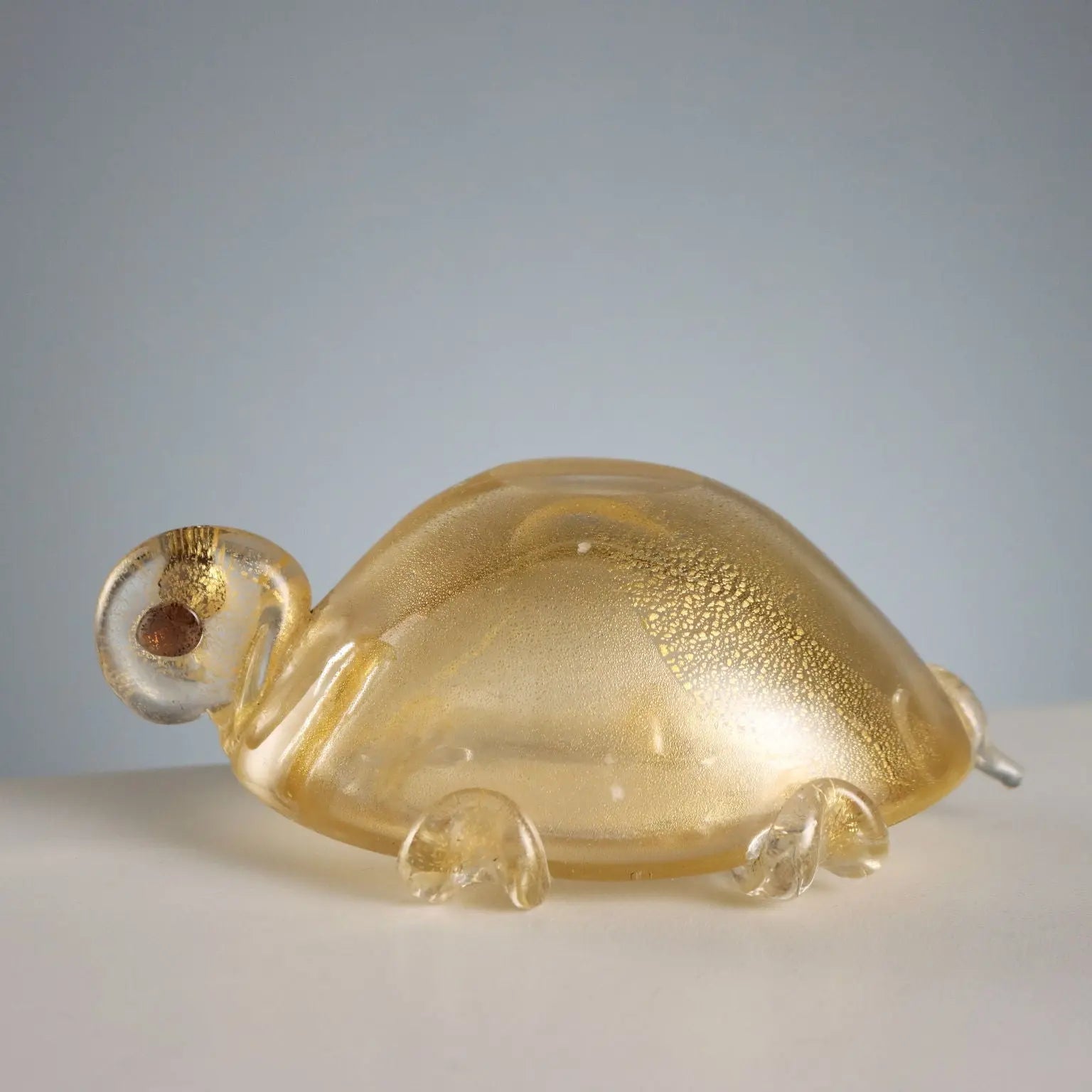 Turtle-Shaped Ashtray Murano Manufacture Vintage XX Century - Italy, Mid XX Century | Modernism | 
