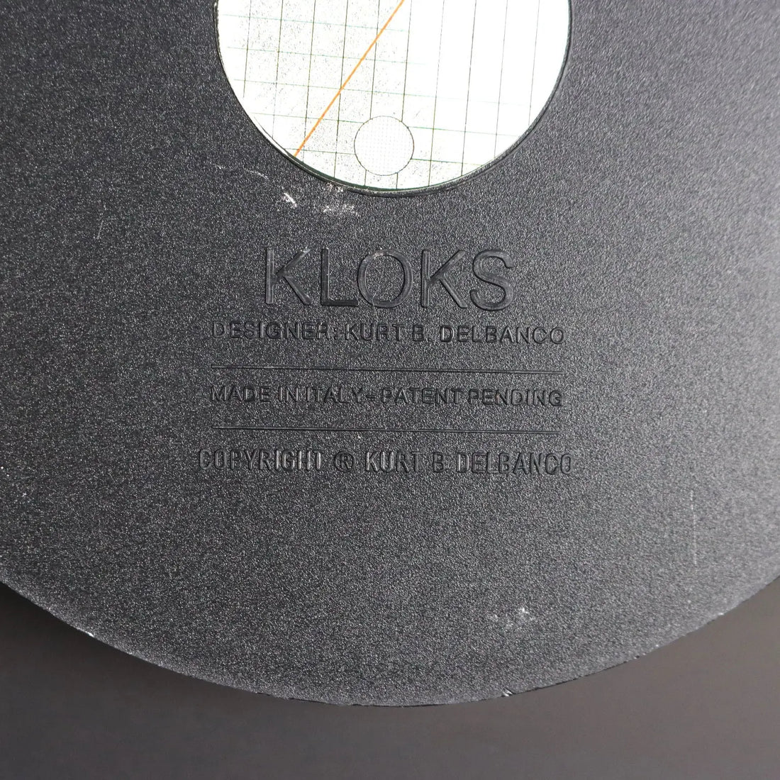 Morphos Kloks Clock Kurt B. Delbanco Vintage Design 1970s