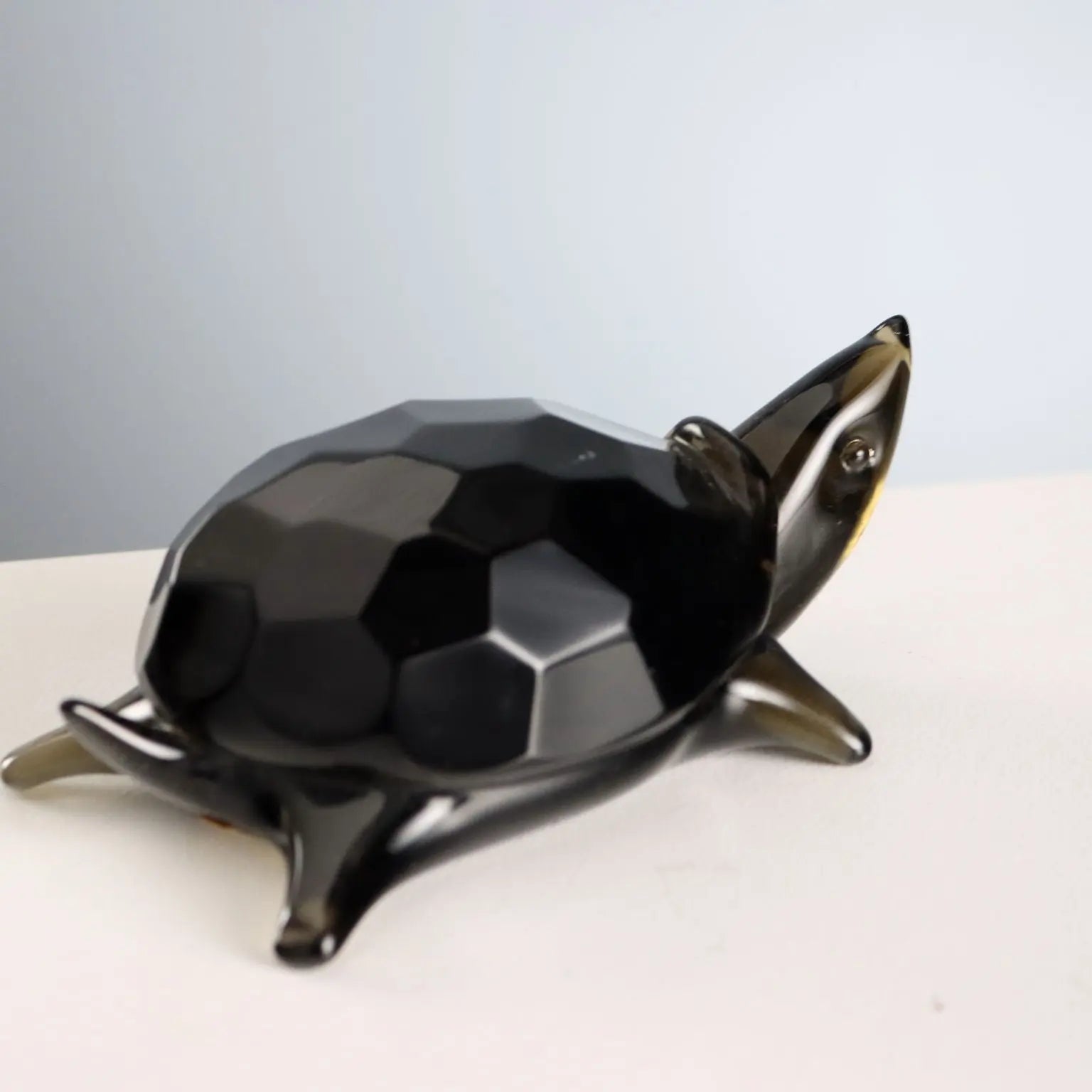 Vintage Turtle Glass Seguso Manufacture Italy 1960s