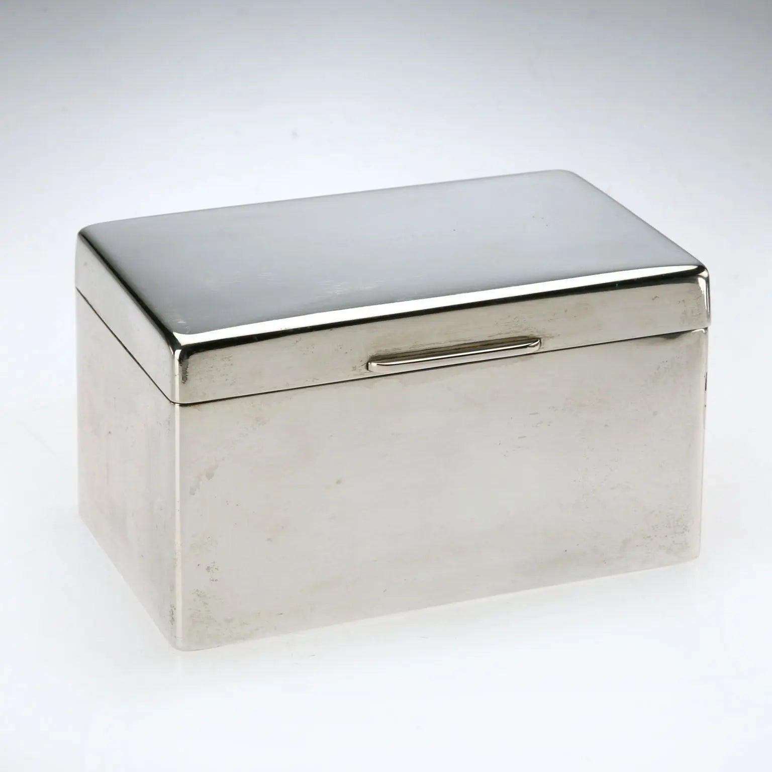 Vintage 925 Silver Box Brilli Alvaro Firenze Italy 1970s