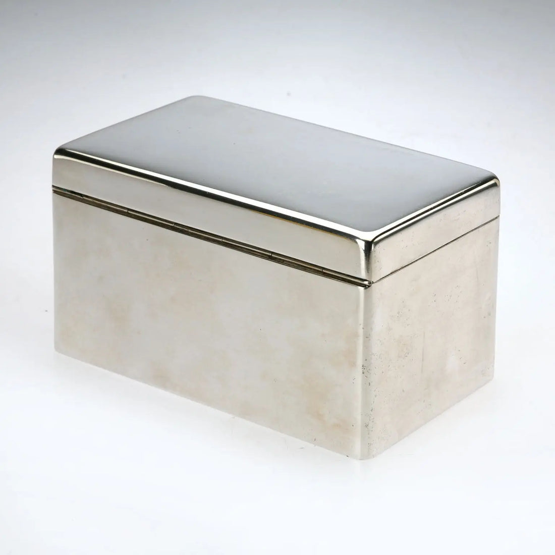 Vintage 925 Silver Box Brilli Alvaro Firenze Italy 1970s