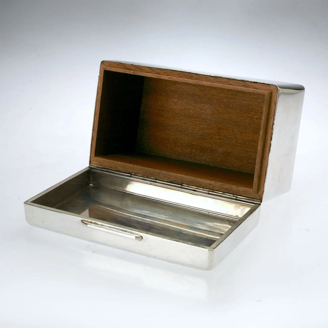 Vintage 925 Silver Box Brilli Alvaro Firenze Italy 1970s