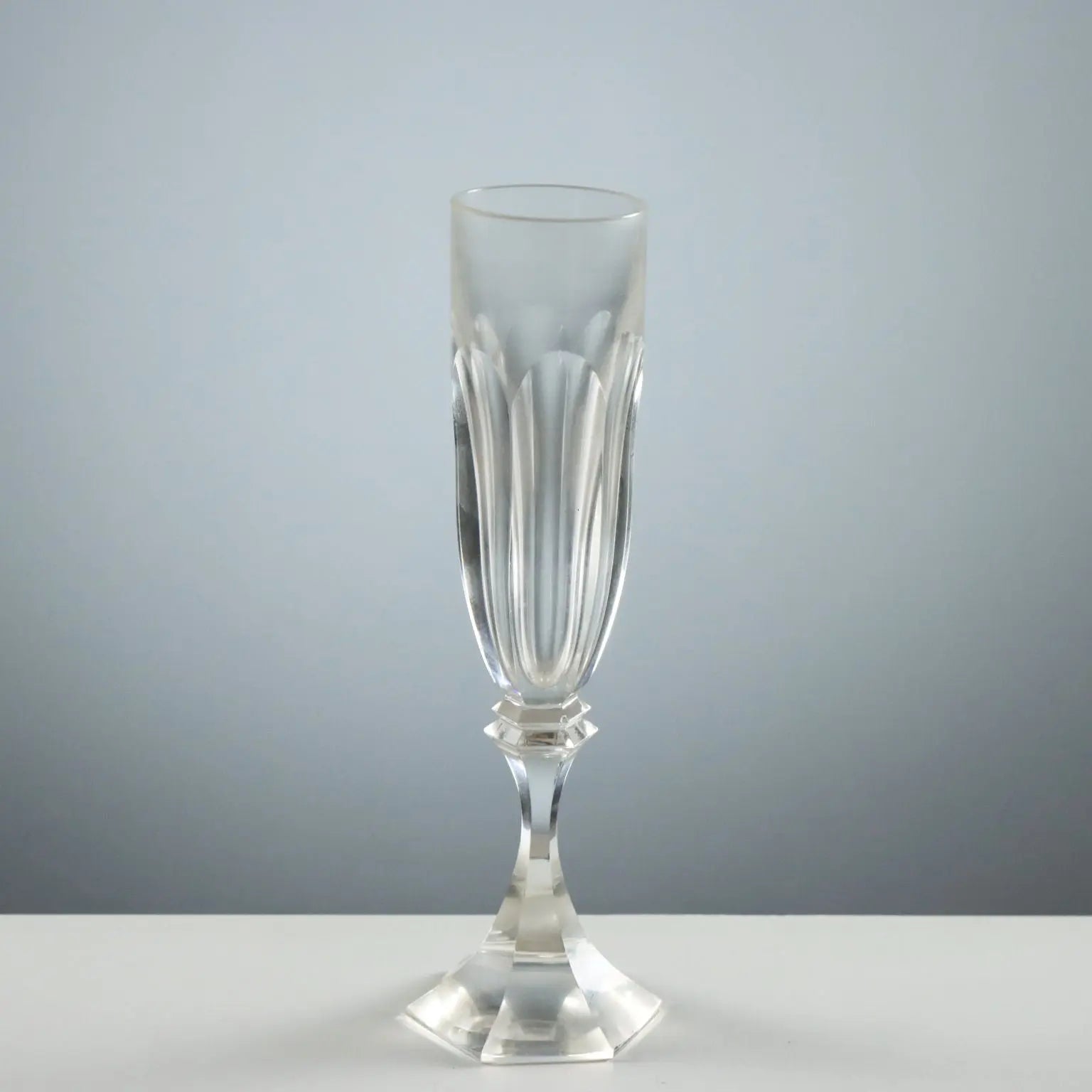 Vintage Glasses Set Chambord Saint Louis France 1970s