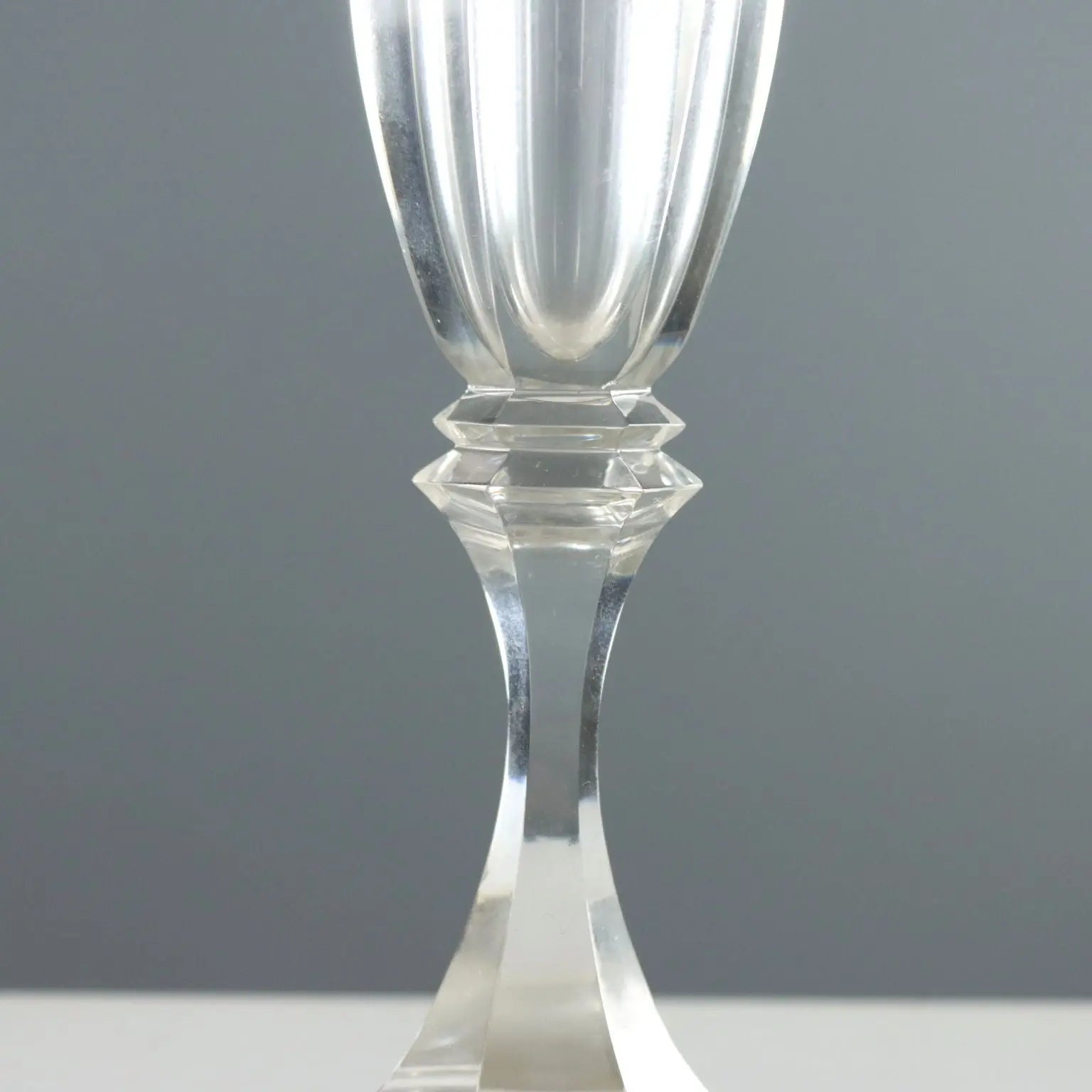 Vintage Glasses Set Chambord Saint Louis France 1970s