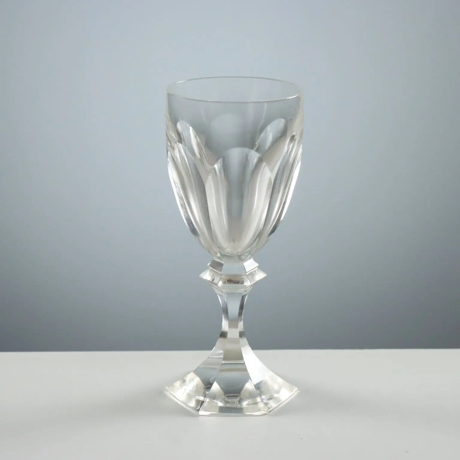 Vintage Glasses Set Chambord Saint Louis France 1970s