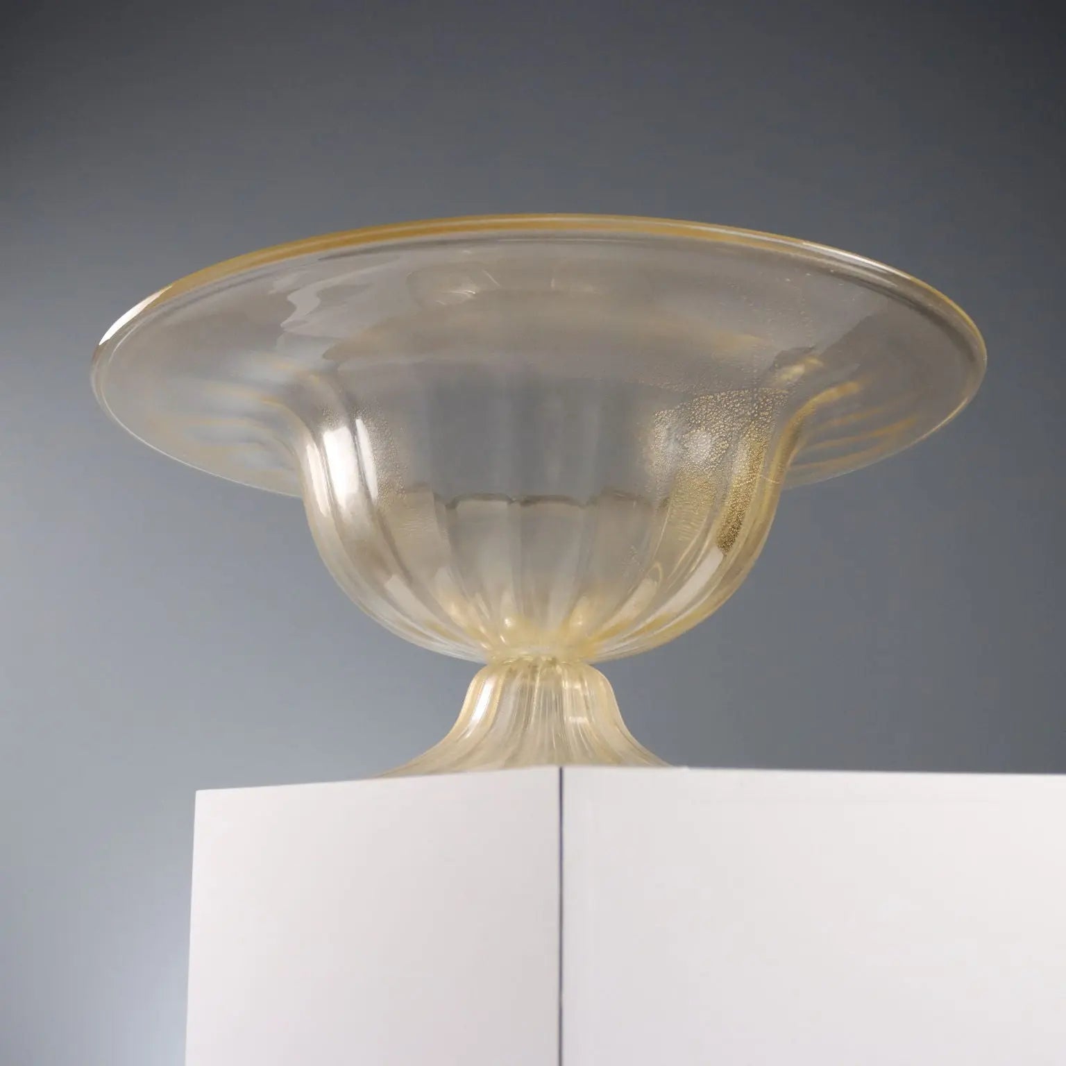 Vintage Centerpiece Murano Glass Italy 1950s-1960s