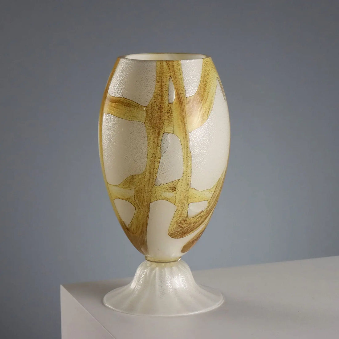 Vintage Vase Murano Glass Mid Century Italy 1960s-1970s