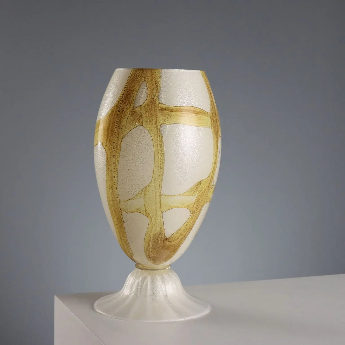 Vintage Vase Murano Glass Mid Century Italy 1960s-1970s