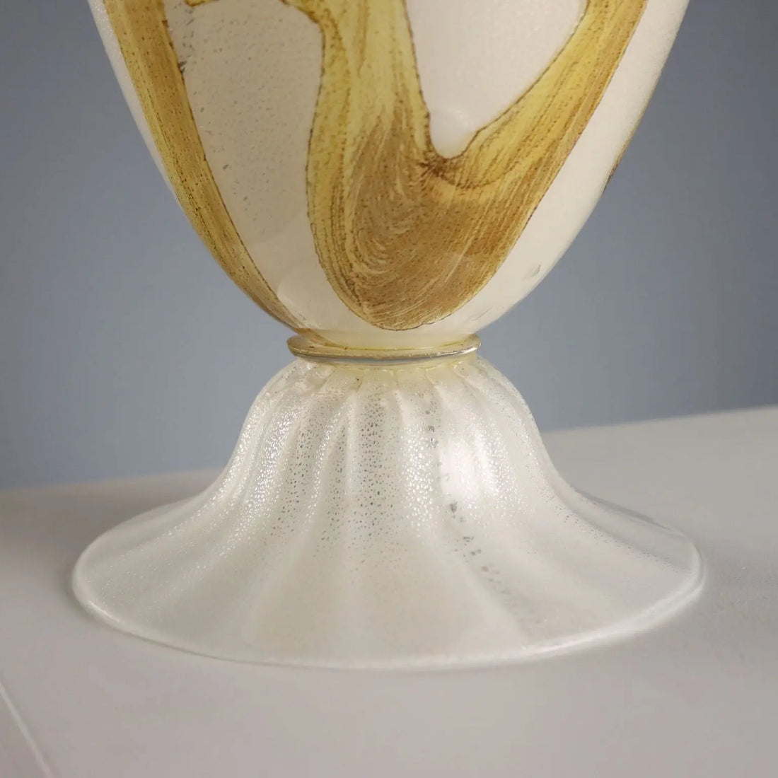 Vintage Vase Murano Glass Mid Century Italy 1960s-1970s
