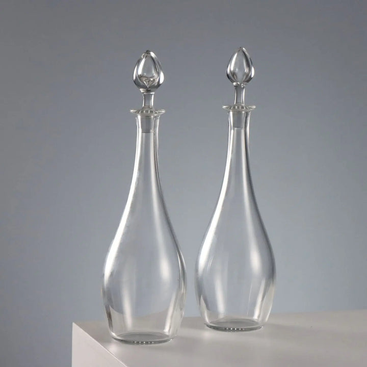 Vintage Bottles Baccarat Crystal France XX Century