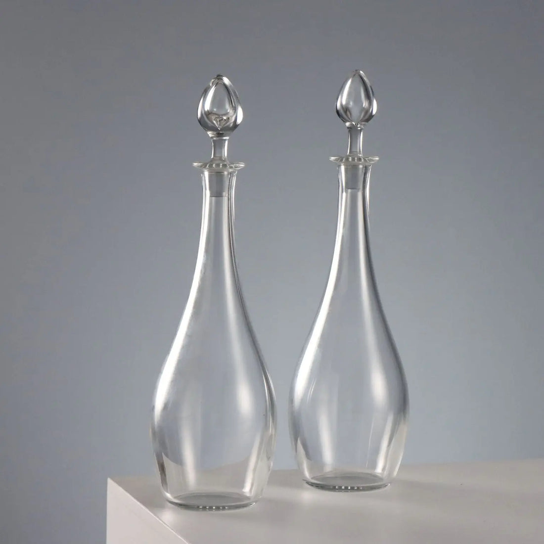 Vintage Bottles Baccarat Crystal France XX Century