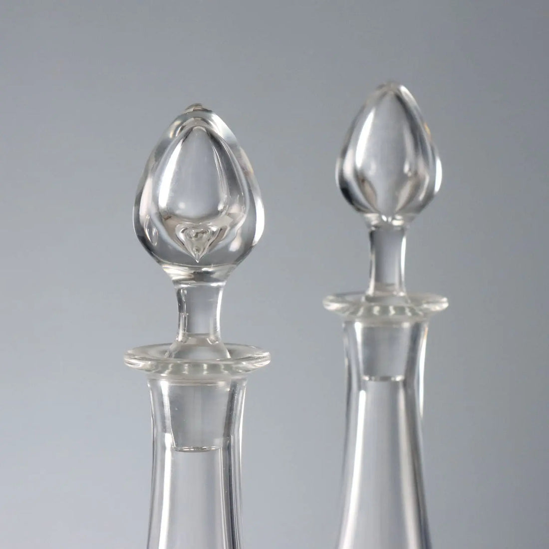 Vintage Bottles Baccarat Crystal France XX Century