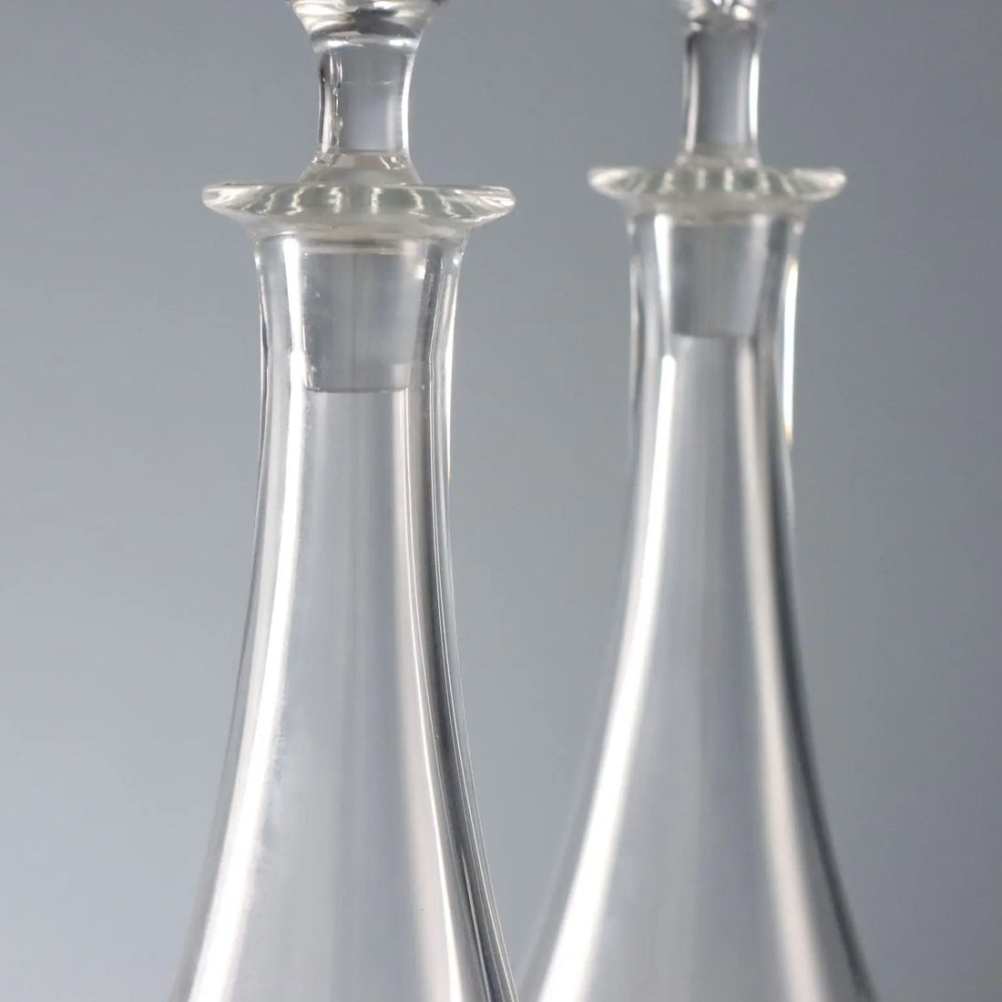 Vintage Bottles Baccarat Crystal France XX Century