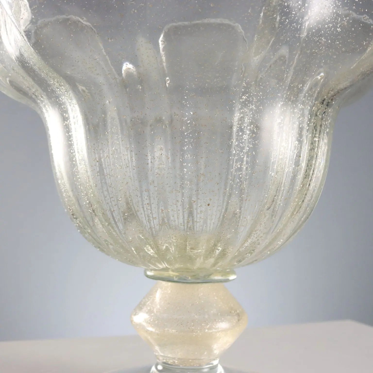 Vintage Centerpiece Murano Art Glass Italy 1980s-1990s