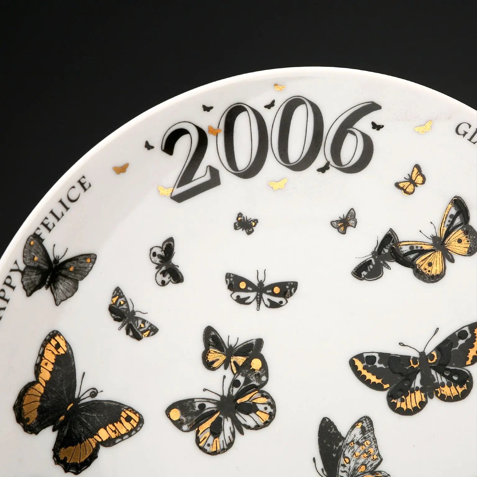 Piero Fornasetti Calendar Series Plate Porcelain Italy 2006