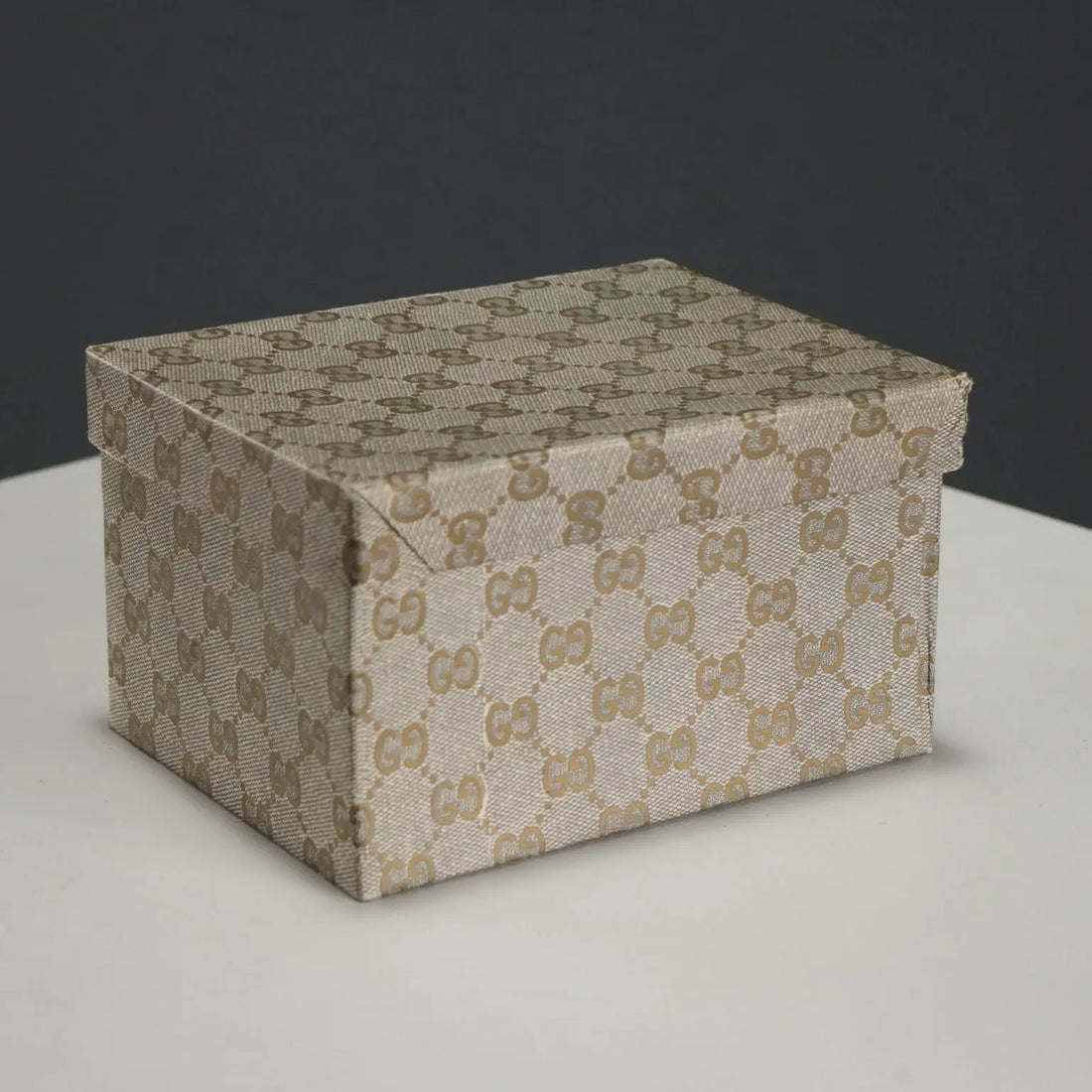 Gucci Desk Set Leather Brass Design 1970s-1980s