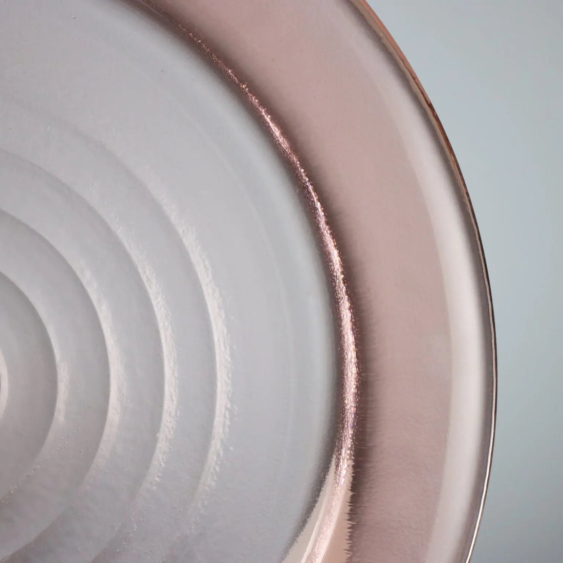Vintage Glass Plate Nason & Co. Italy 1990s
