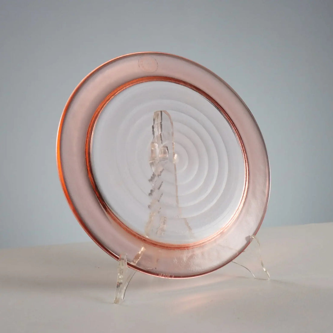 Vintage Glass Plate Nason & Co. Italy 1990s