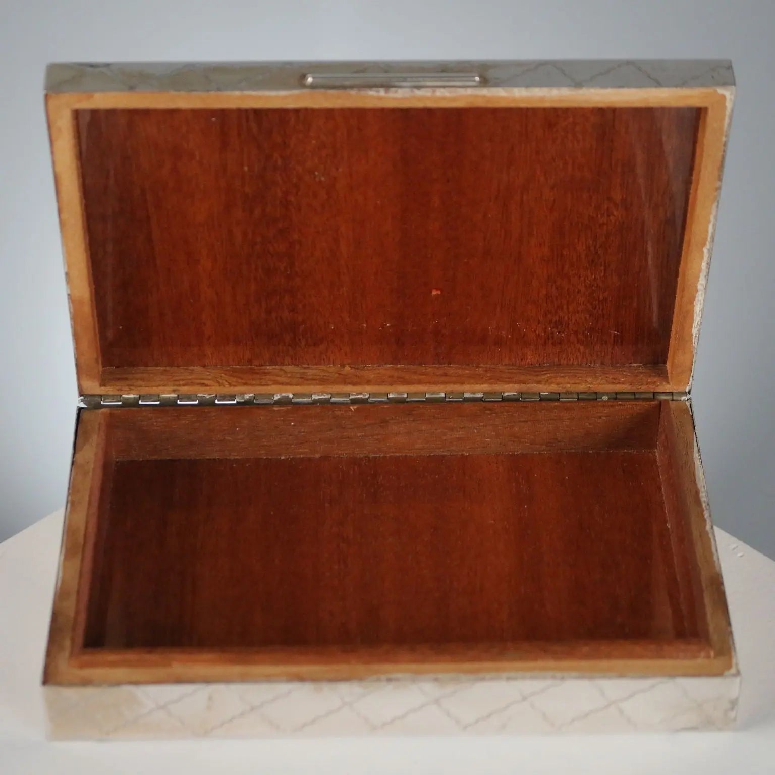 Vintage Silver Box Morandi Irma Florence Italy 1960s