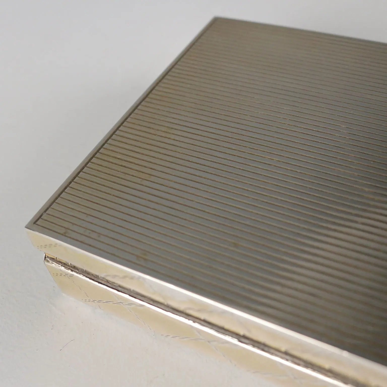 Vintage Silver Box Morandi Irma Florence Italy 1960s