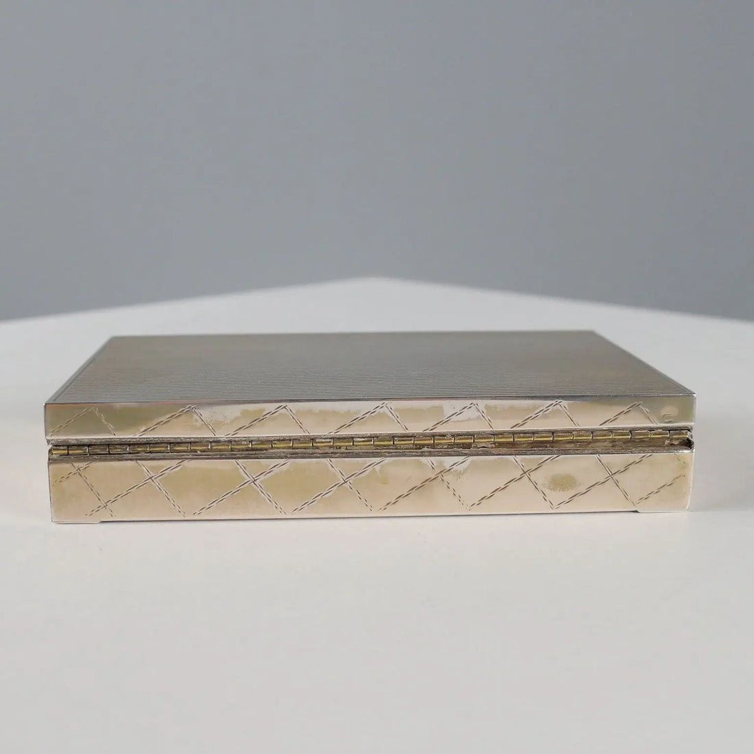 Vintage Silver Box Morandi Irma Florence Italy 1960s