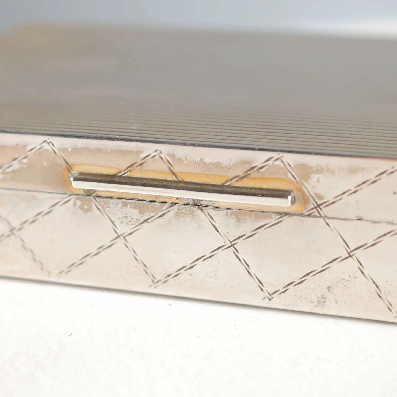 Vintage Silver Box Morandi Irma Florence Italy 1960s