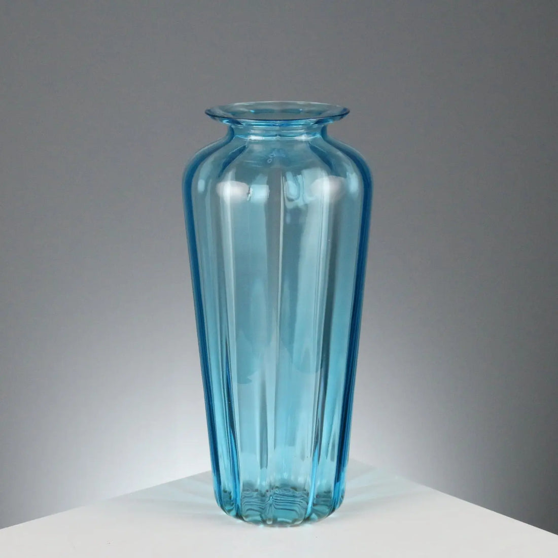 Vintage Vase Blown Glass Auras Venice Italy 1980s