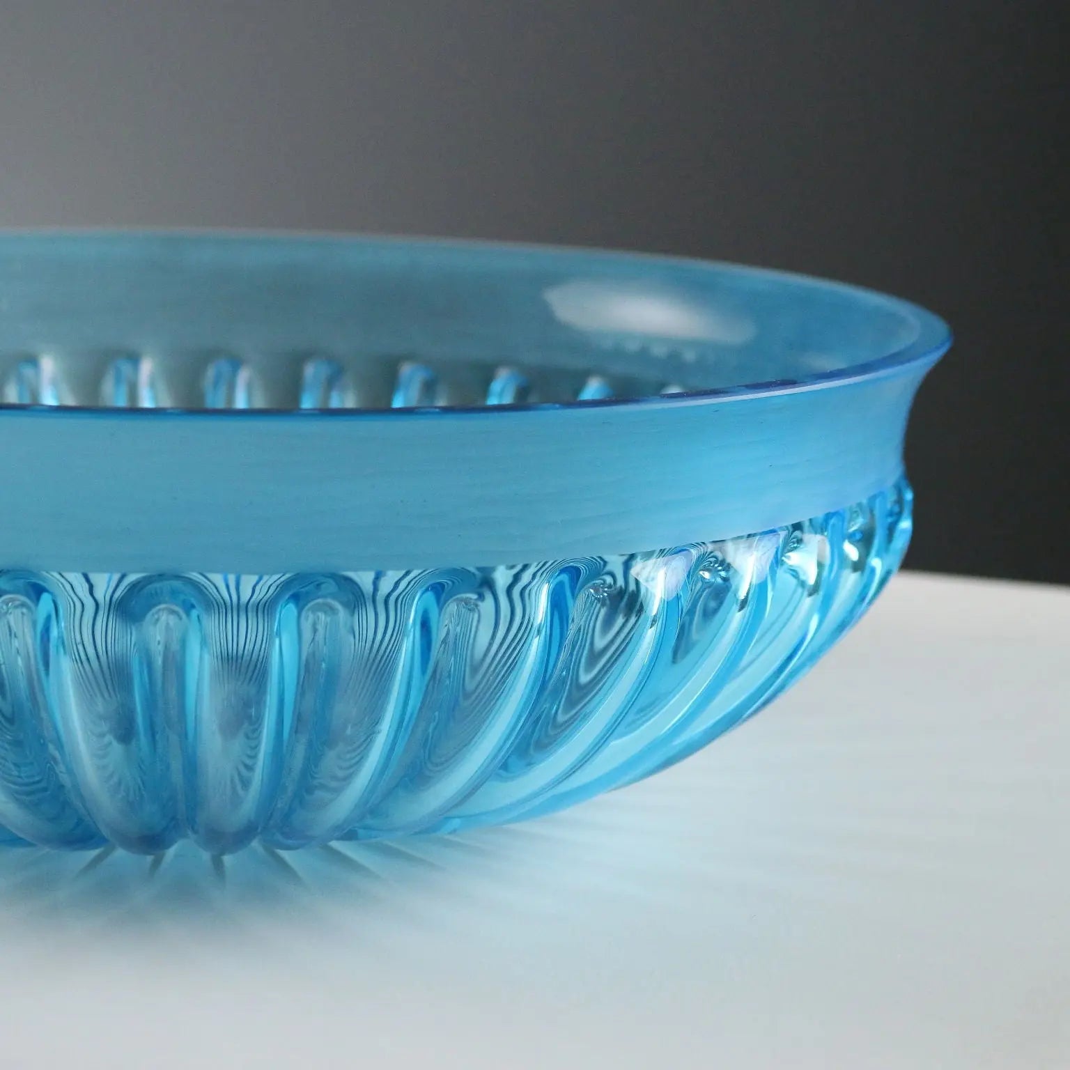 VeArt Murano Vintage Centerpiece Glass Italy 1980s