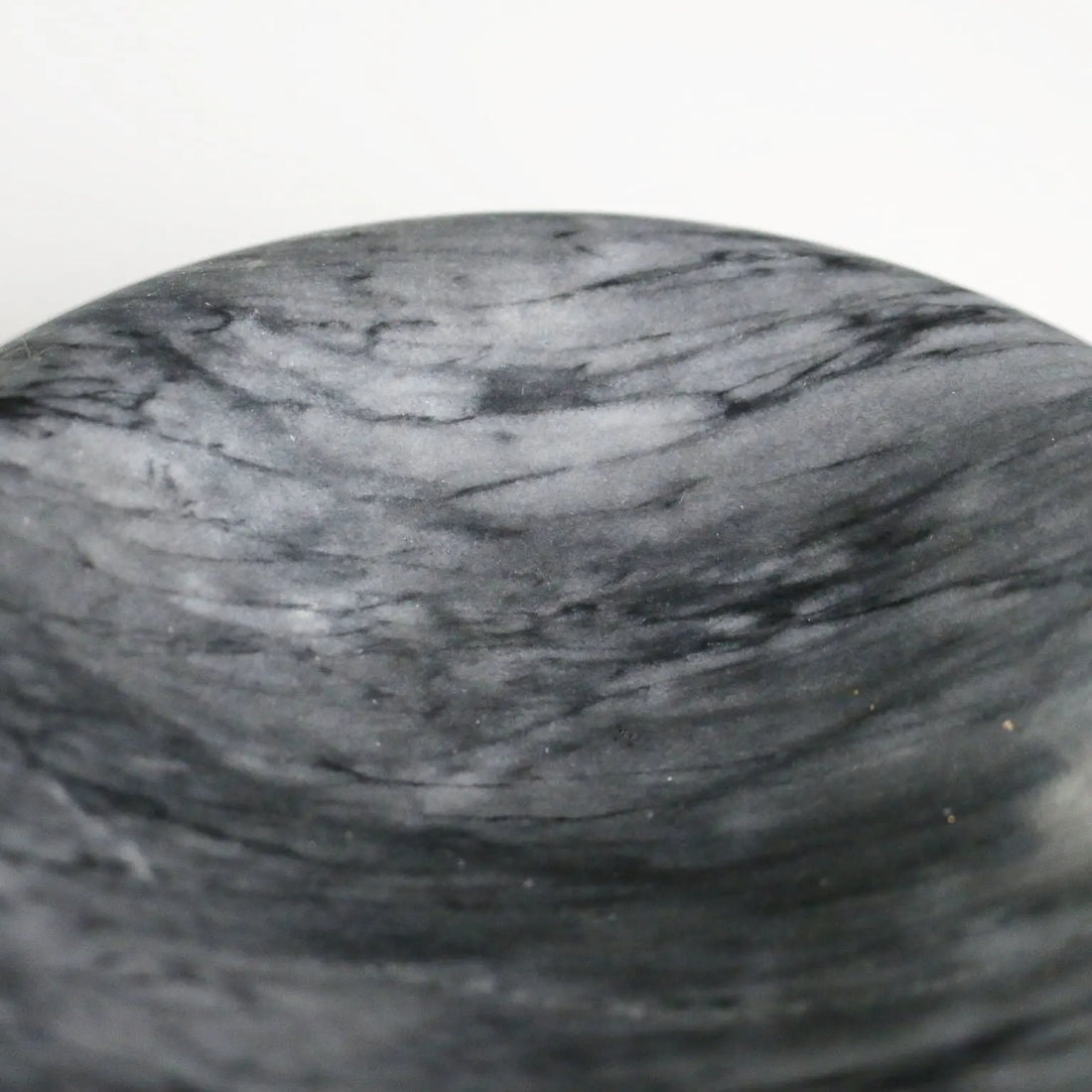 Vintage Centerpiece Grey Marble Design Italy 1970s