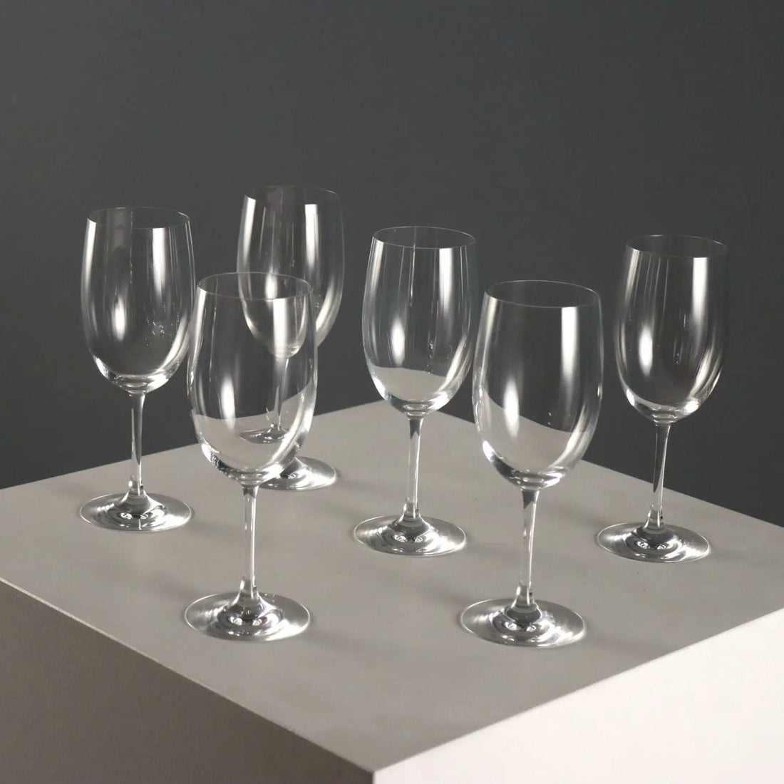 Vintage Wine Glasses Baccarat Crystal France XX Century