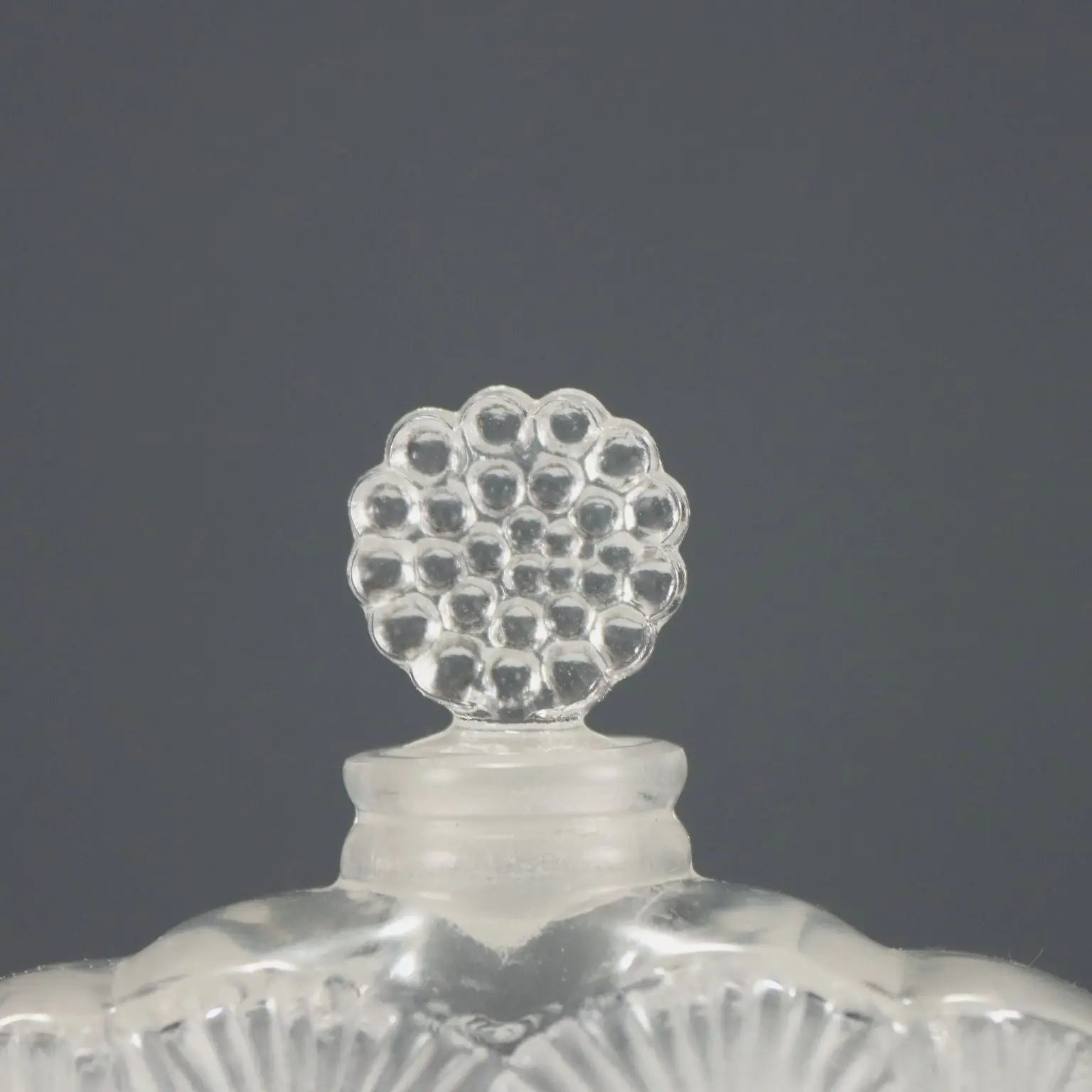 Perfume Bottle Lalique Paris Deux Fleurs France XX Century
