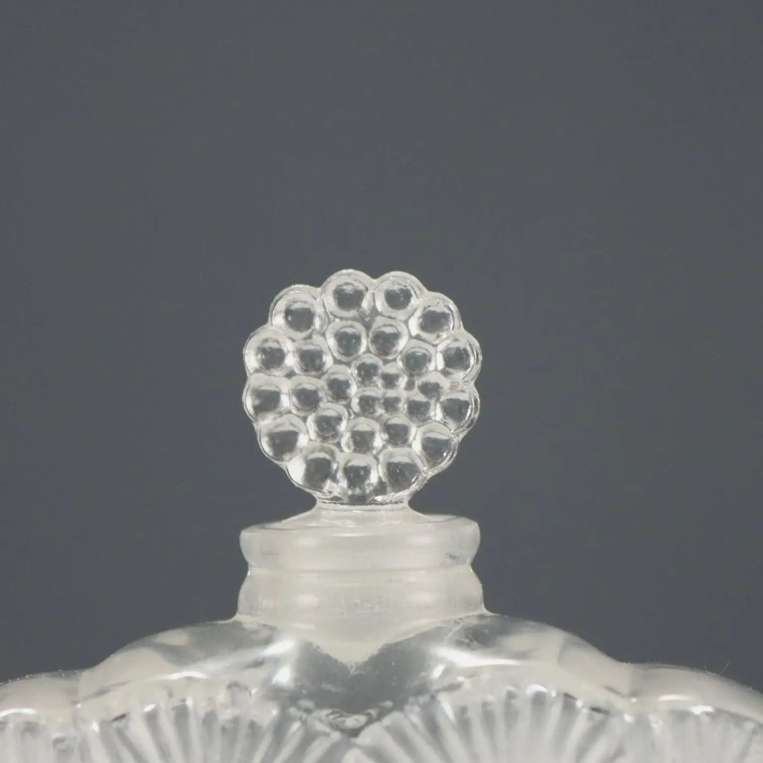Perfume Bottle Lalique Paris Deux Fleurs France XX Century