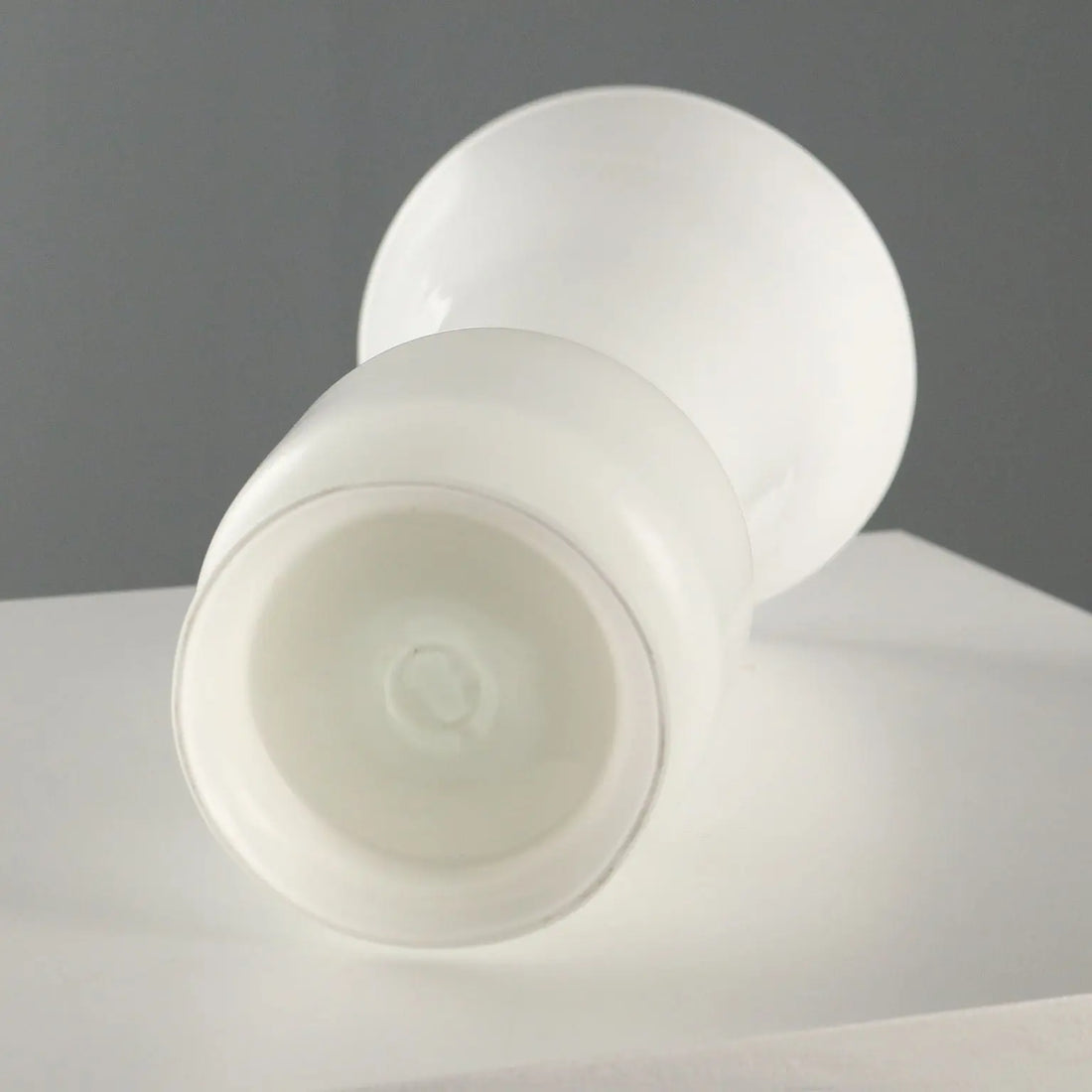 Vintage Venini Vase Opaline Glass Italy 1950s-1960s