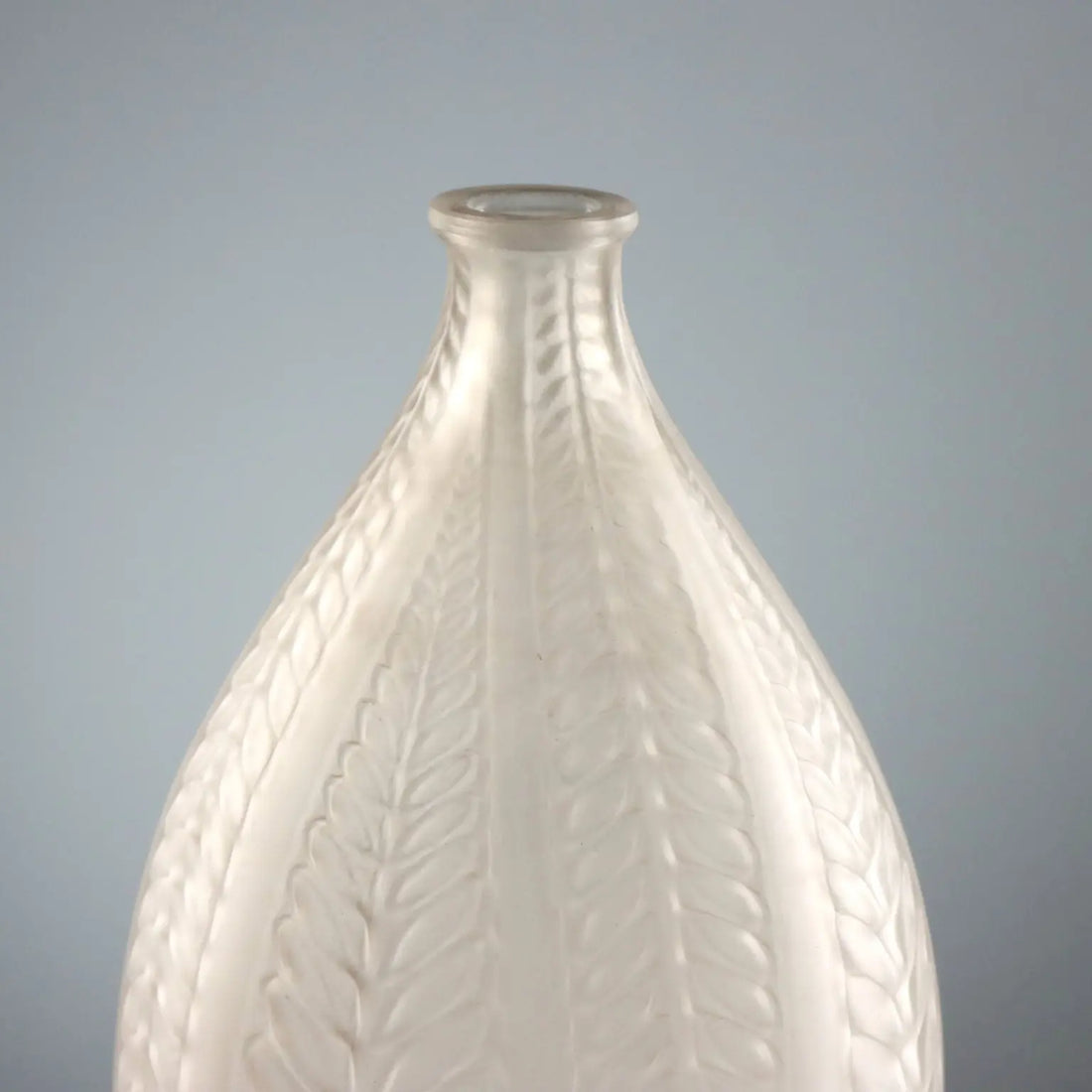 Vintage Vase Acacia Lalique Manufacture Glass France XX Century