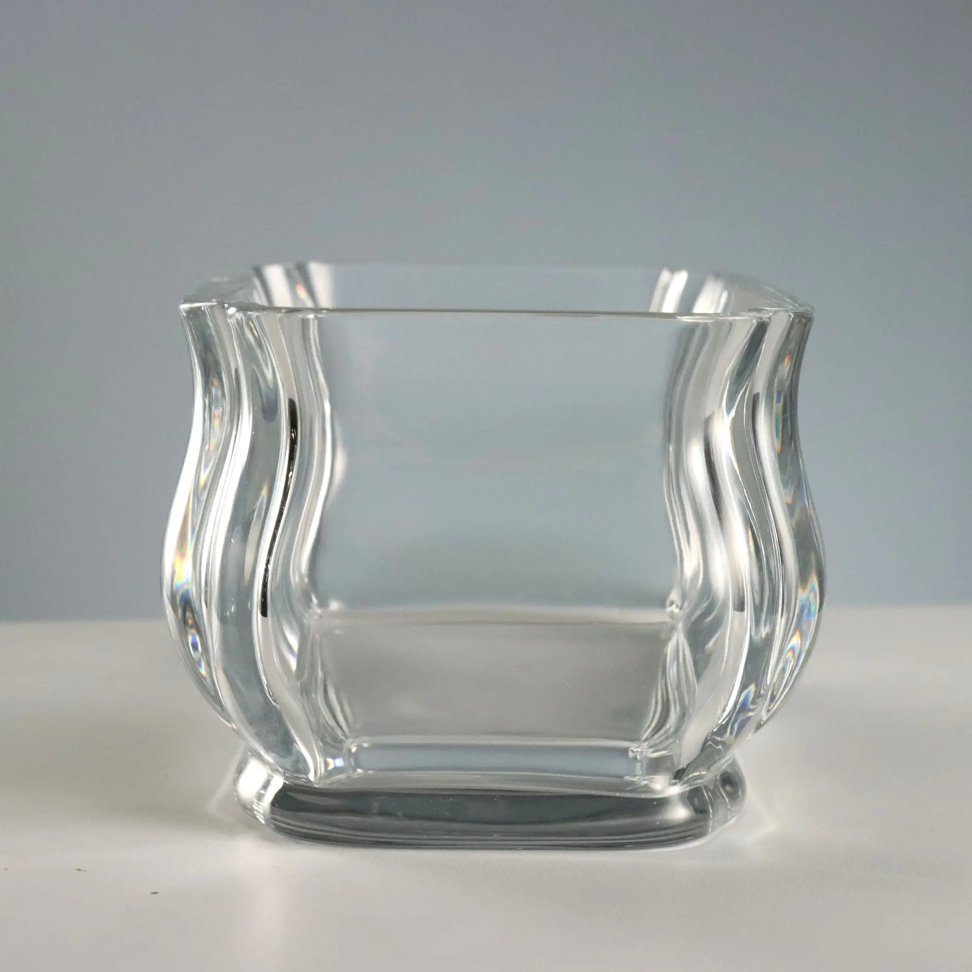 Vintage Centerpiece Baccarat Crystal France 1980s-1990s