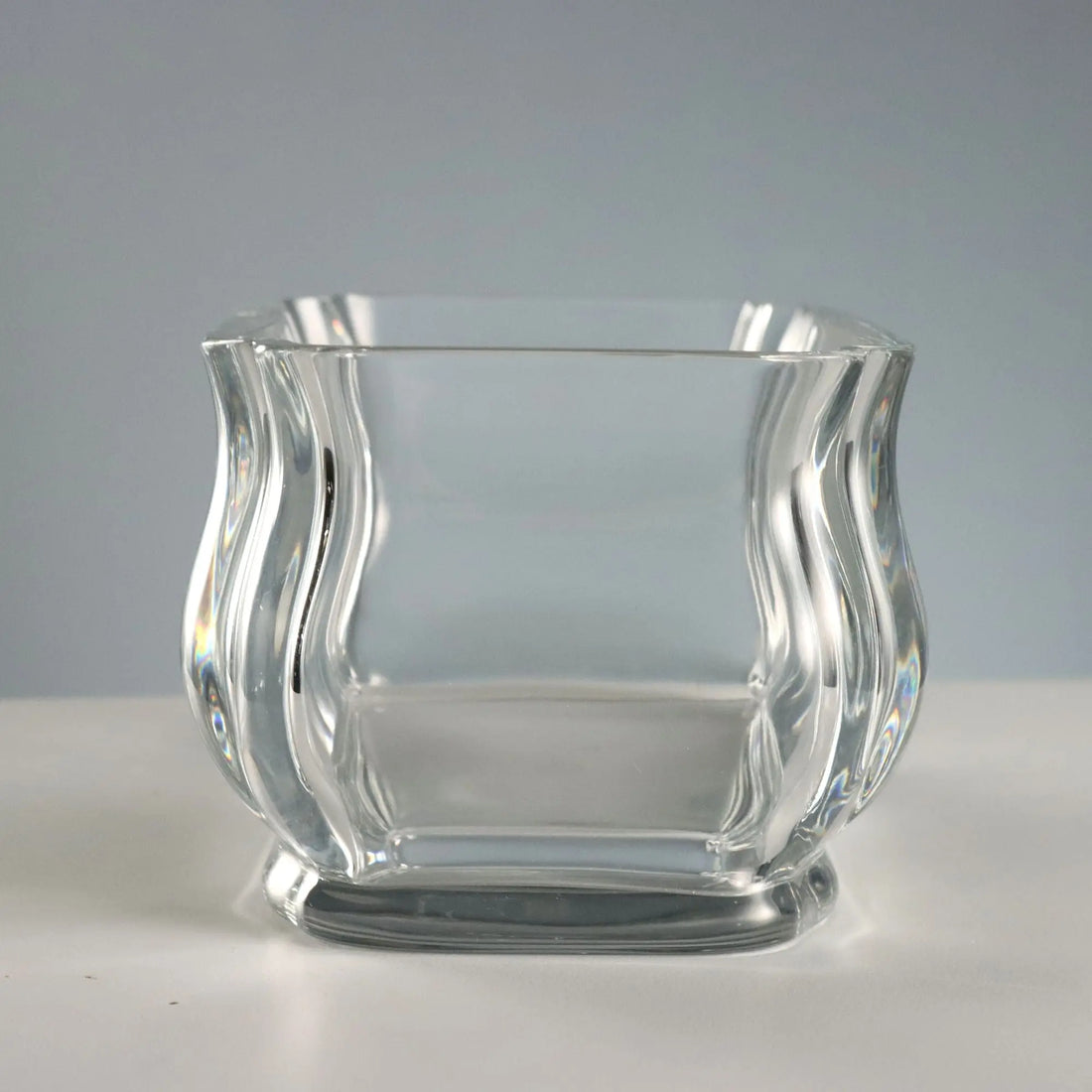 Vintage Centerpiece Baccarat Crystal France 1980s-1990s
