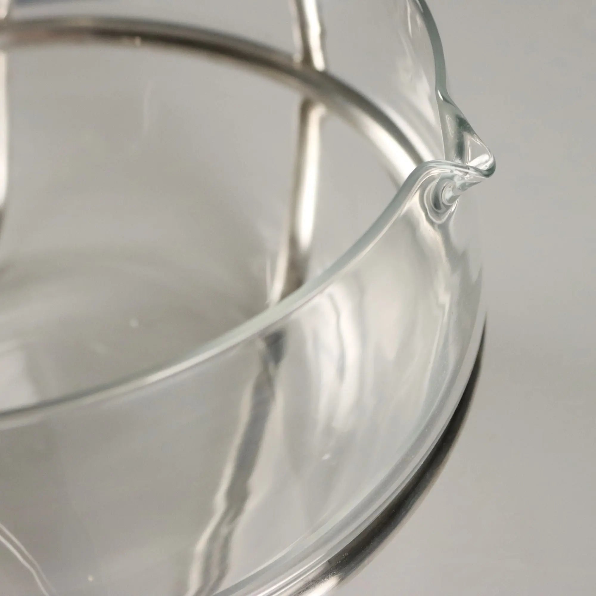 Vintage Pragma Bowl by Lino Sabattini Silvered Metal 1970s-1980s