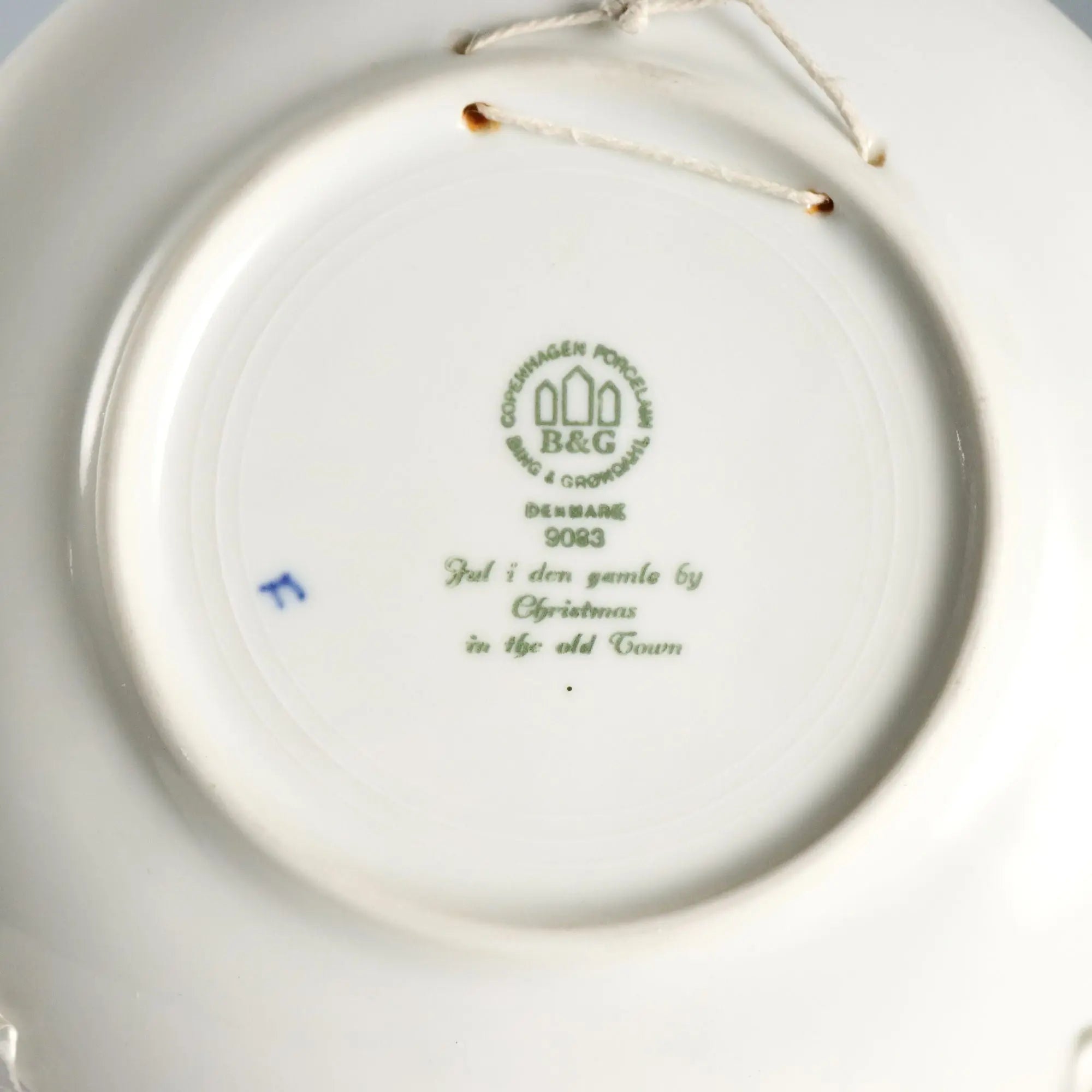 Set of 15 Bing & Grøndahl Copenhagen Plates Porcelain Denmark '900